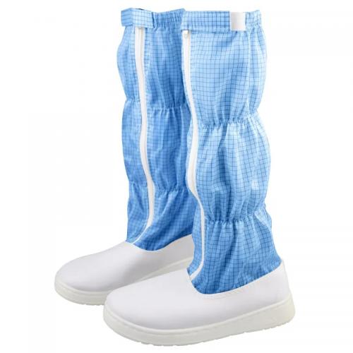 ESD Shoe Safety Boots Anti-Static Boots Cleanroom ESD Booties Soft PU Sole High Boots