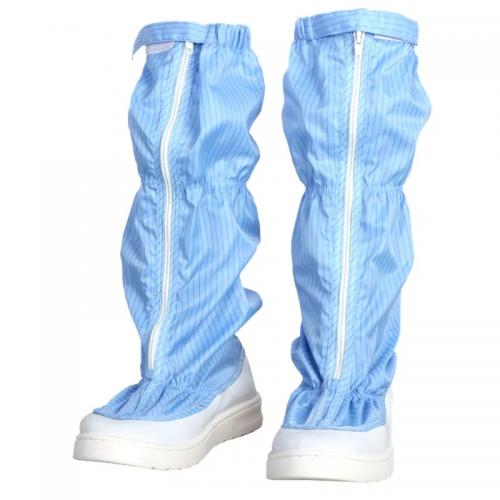 ESD Shoe Safety Boots Anti-Static Boots Cleanroom ESD Booties Soft PU Sole High Boots