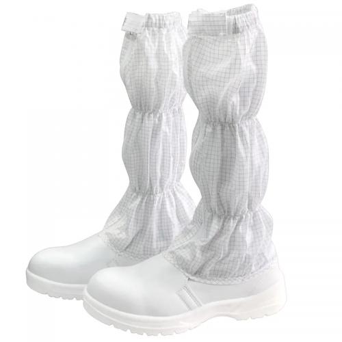 Cleanroom ESD Booties Soft PU Sole High Boots Anti Static Boots for Industrial Safety Working ESD Shoes