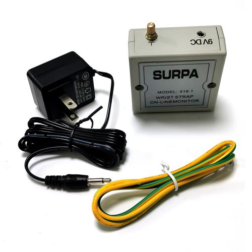 518-1 ESD Wrist Strap Online Monitor Single Constant Anti Static Wristband Alarm Tester