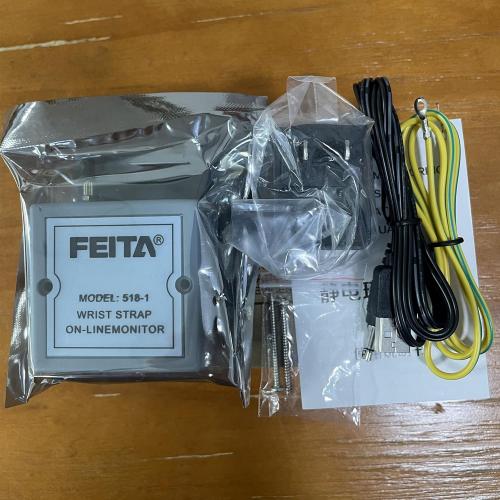 518-1 ESD Wrist Strap Online Monitor Single Constant Anti Static Wristband Alarm Tester