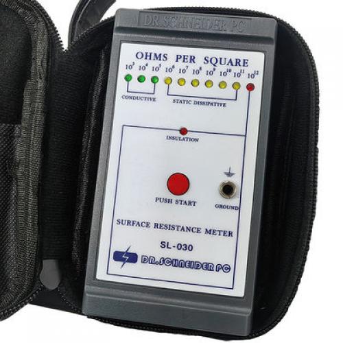 SL-030 Digital Surface Resistivity Tester Antistatic Surface Resistance Meter ESD Testing Device