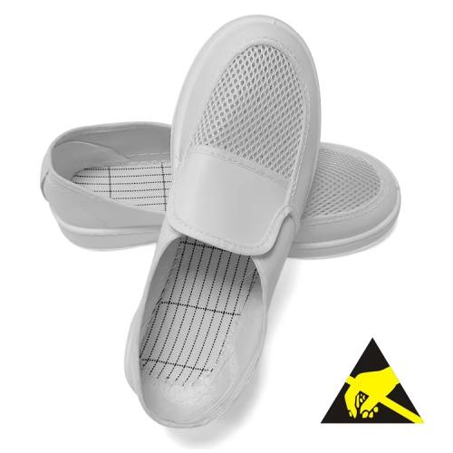 ESD Dust Free Shoes Antistatic Mesh Upper Work PU Shoes